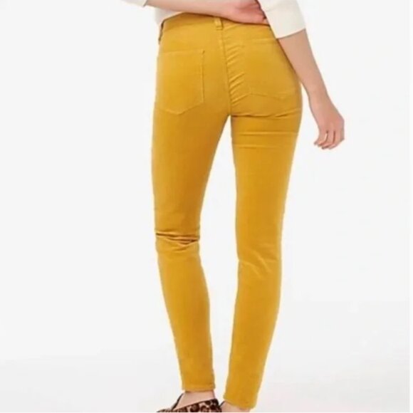 J. Crew mustard yellow skinny corduroy pants 27 - Picture 2 of 10